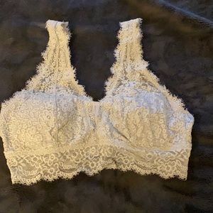 Aerie Bralette Grey Size Large